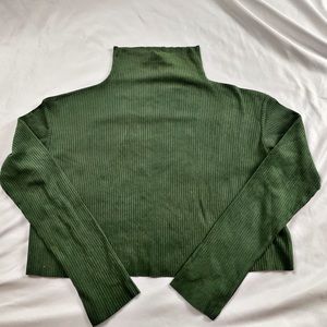 Native Youth crop long sleeve small